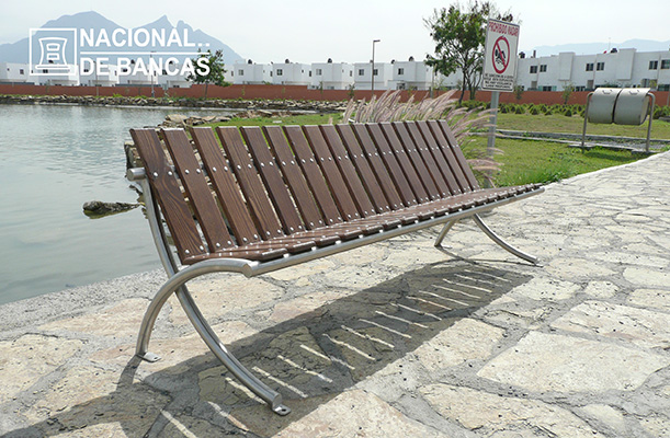 Banca de madera con respaldo DSA 059 Banca de madera con respaldo DSA 059